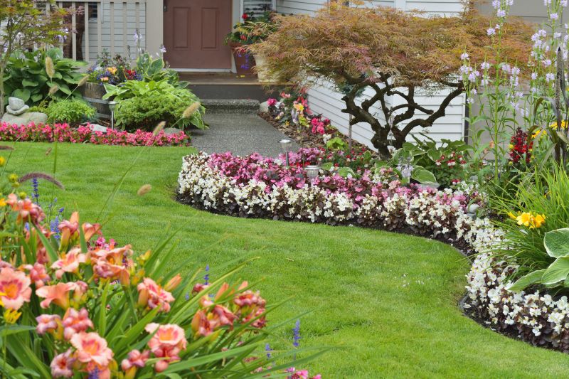 Colorful Perennial Borders
